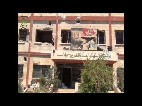 السيطرة على الإسكان العسكري وتحطيم رموز النظام من قبل لواء الحق في ريف إدلب