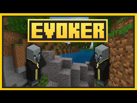 🟨 EVERYTHING ABOUT EVOKER / What does and where to find / - Minecraft Bedrock & Java 🟨