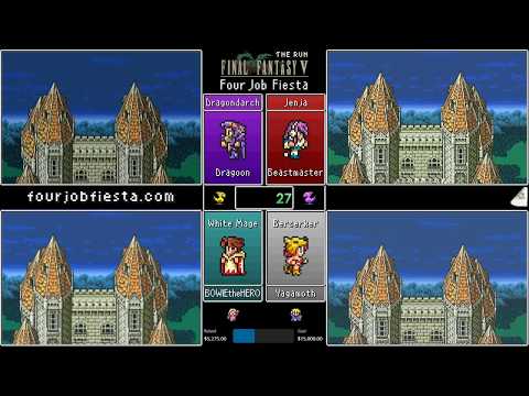 Final Fantasy V Four Job Fiesta 2019 Opening Race, Part 1