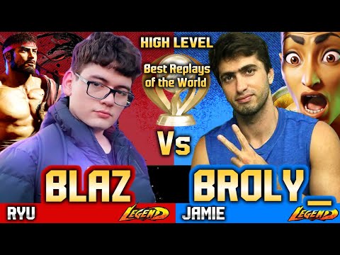 🔥 SF6 (Blaz vs BROLY_) - JAMIE Brolynho vs Akuma + Zangief Bolado ▰ Street Fighter 6 Gameplay