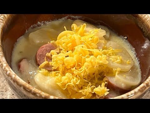 Easy Scrumptious Potato and Sausage Chowder! ‘So easy to make you won’t believe it!