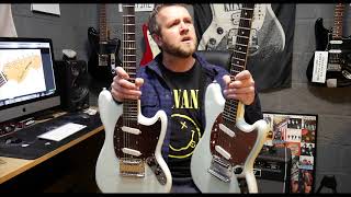 Video thumbnail for Squier MUSTANG Classic Vibe Vs Vintage Modified by The Guitar Manifesto