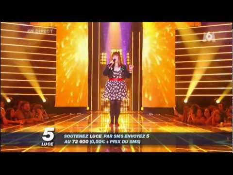 Luce à Nouvelle Star - "Gigi l'amoroso" de Dalida (cover)