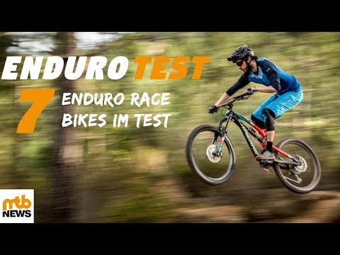 Enduro Race Bike-Vergleichstest 2018