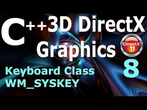 C 3D DirectX Tutorial Keyboard WM SYSKEYDOWN