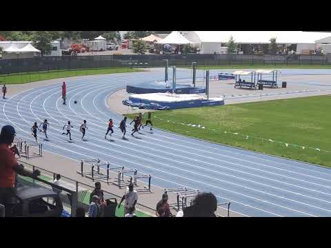 Novas 11-12 boys (Prince) 100m dash at the Northeast Championships H1