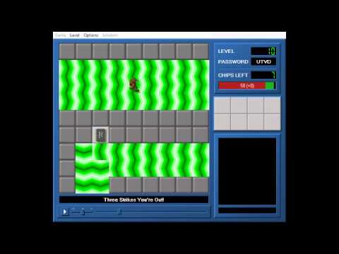 Chip's Challenge: Custom Level Route Showcase