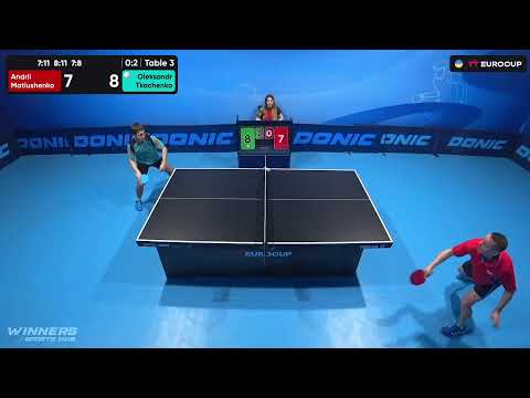 17:35 Andrii Matiushenko - Oleksandr Тkachenko 07.10.2023 TT Euro.Cup Ukraine Star. TABLE 3