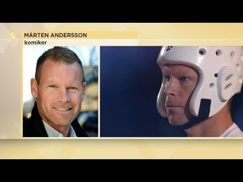 Mårten Andersson om att vara med i Gladiatorerna: "Jag kräktes efter passen" - Nyhetsmorgon (TV4)