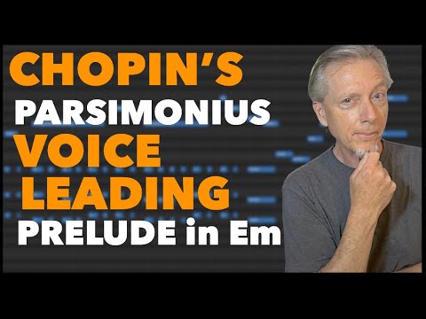 Chopin Em Prelude | Economical Voice Leading