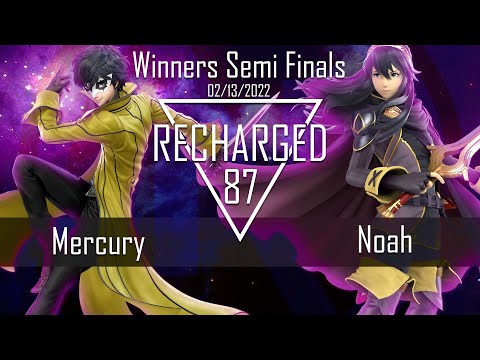 Recharged #87 Winners Semis - Mercury (Joker) Vs. Noah (Lucina) - SSBU Tournament