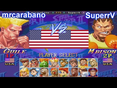 Super Street Fighter II X: Grand Master Challenge - mrcarabano vs SuperrV