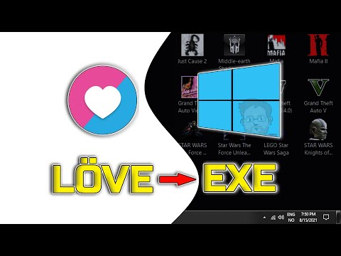 Love2D Windows Distribution - How To Make An EXE + Custom Icon