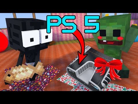UNBOXING : UNBOXING PLAYSTATION 5 NEW YEAR GIFT  - Minecraft Animation - MINECRAFT ANIMATION