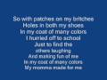 Coat Of Many Colors   Dolly Parton - With Lyrics