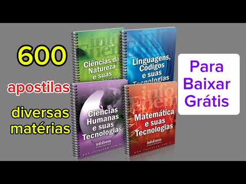 Baixe 600 Apostilhas DIVERSAS em Minutos - totalmente gratis - apostilas para concursos públicos