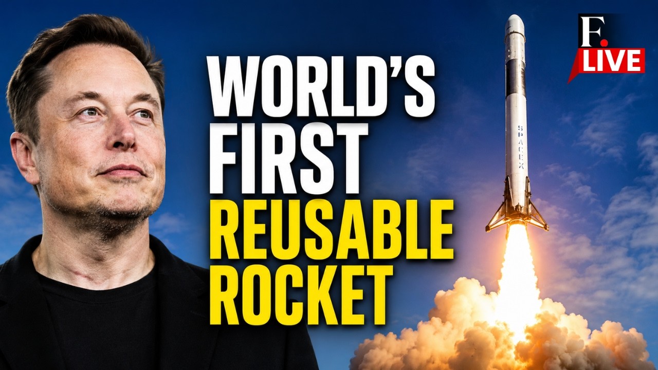SpaceX LIVE: Falcon 9 Rocket Launch Underway | Musk Reveals World's First Reusable Rocket |Elon Musk
