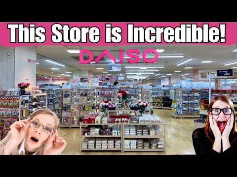 Shopping at a Massive 100 Yen Shop / Daiso Tour