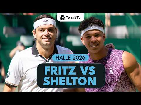 Entertaining Ben Shelton vs Taylor Fritz | Halle 2026 Highlights