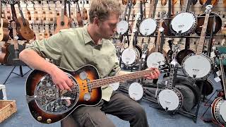 Video thumbnail for Louis playing a Regal RD-05 Resonator Bass @ Hobgoblin Music Birmingham by HobgoblinBirmingham