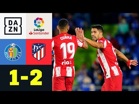 Auswärtssieg! Doppelter Suarez dreht das Spiel: Getafe - Atletico Madrid 1:2 | LaLiga | DAZN