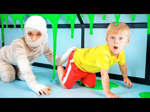 Oliver and CARDBOARD Escape Adventures for Kids