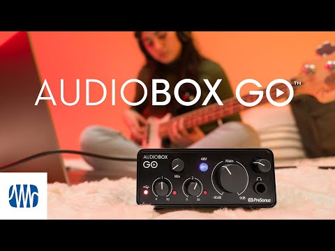 Introducing PreSonus AudioBox GO | Ultra-affordable, Compact 2x2 USB Audio Interface