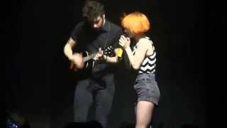 Paramore in Bethlehem- &quot;Interlude: I&#39;m Not Angry Anymore&quot; Live on November 11, 2013
