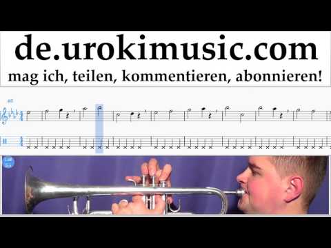 Trompete Lernen Charlie Puth - Attention Tabulatur Teil#1 Übungen um-i995