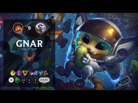 Gnar Top vs Fiora - KR Grandmaster Patch 12.12
