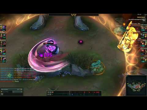 League of legends ( NEXUS BLITZ ) outplayed Gragas vs evelynn