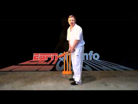 Mistakes made when playing the cover drive