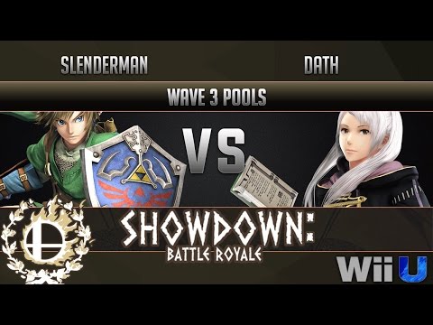 Showdown Battle Royale WAVE 3 POOLS - Slenderman (Link) vs Dath (Robin)