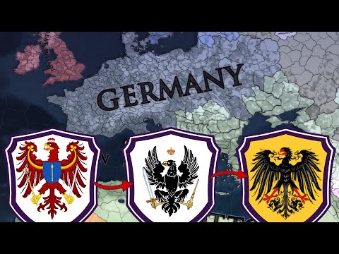Brandenburg - Prussia - Germany Timelapse with Notes | EU4 1.31 Leviathan