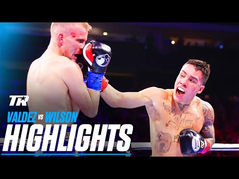 Oscar Valdez Puts On A Vintage Performance vs Liam Wilson | HIGHLIGHTS