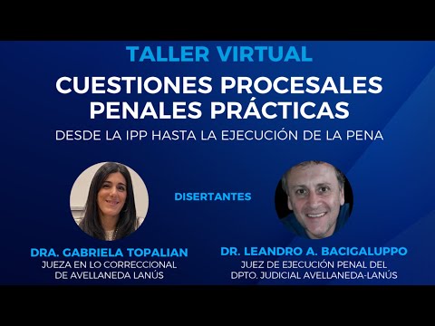 CUESTIONES PROCESALES PENALES PRÁCTICAS ⏯️ CLASE 1