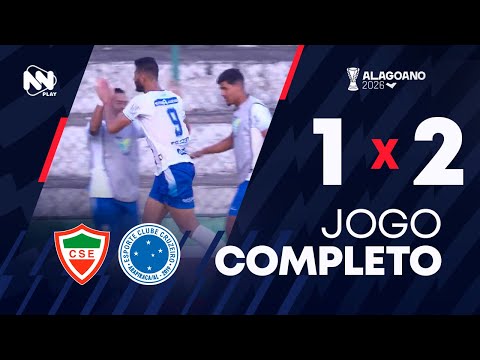 CSE 1 X 2 CRUZEIRO-AL - 18/01/26 | ALAGOANO 2026 | #LIVE