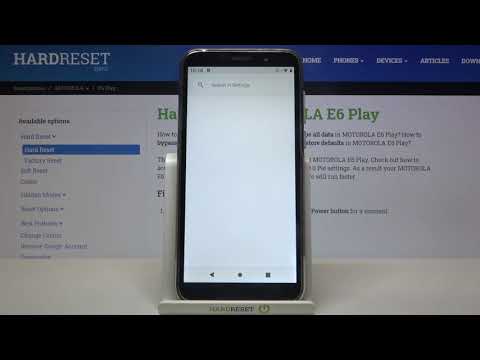 How to Turn Off Device Location in MOTOROLA E6 Play – Disable Device Location