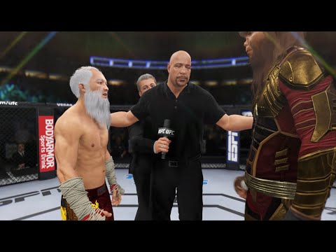 UFC 4 - Old Bruce Lee vs. Wukong - Original Fighters