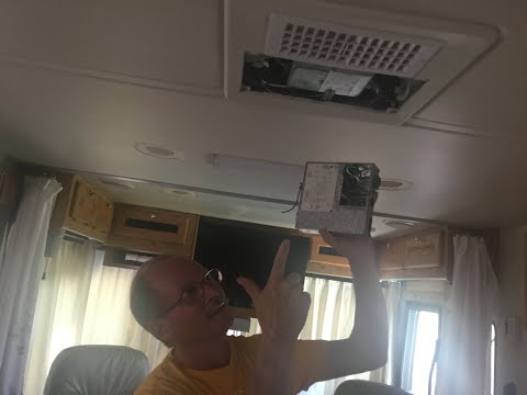 DIY How to replace your RV House AC Electronic Controller Unit.