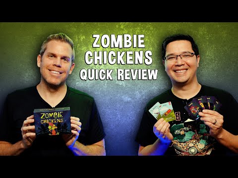 Quick Review of Zombie Chickens - The BOK-BOK-ALYPSE Card Game