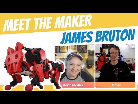 YouTube Thumbnail for Meet the Maker, James Bruton