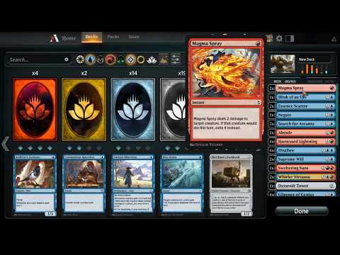 Blue Red Control Deck Tech!