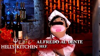 Contestant Brings A PUPPET To Hell's Kitchen