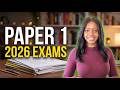GCSE English Language Paper 1 2026 Exam Questions 1 5 Walkthrough What Examiners Want