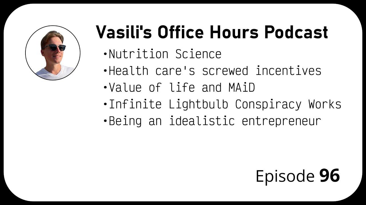 Office Hours. Ep 96 - Vasili & Mo. Incentives and Conspiracies