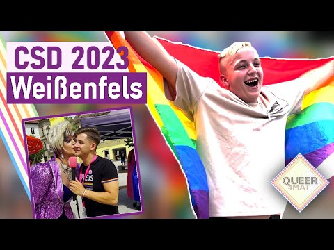 Erster CSD im Burgenlandkreis - CSD Weißenfels 2023 I Queer4mat