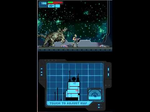 Aliens: Infestation DS stage 4 boss fight