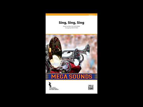 Sing, Sing, Sing, arr. Ralph Ford – Score & Sound
