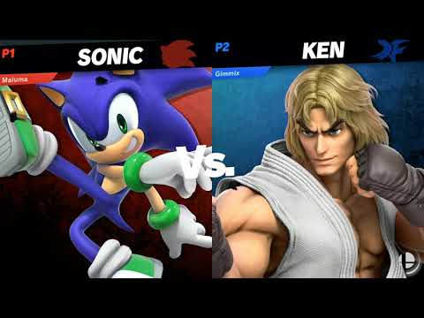 Rushdown 60 - Maluma (Sonic) vs Gimmix (Ken) Winners Bracket - SSBU